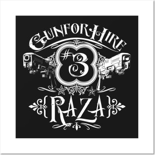 Raza Gun For Hire 3 Posters and Art